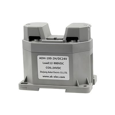 12V 100A 2NO Locomotiva Elétrica Bobina Dupla Contatores DC Relé