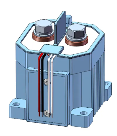 Tipo quadrado SPST de ADH300HD 300A 1000VDC NENHUM contator DC de alta tensão
